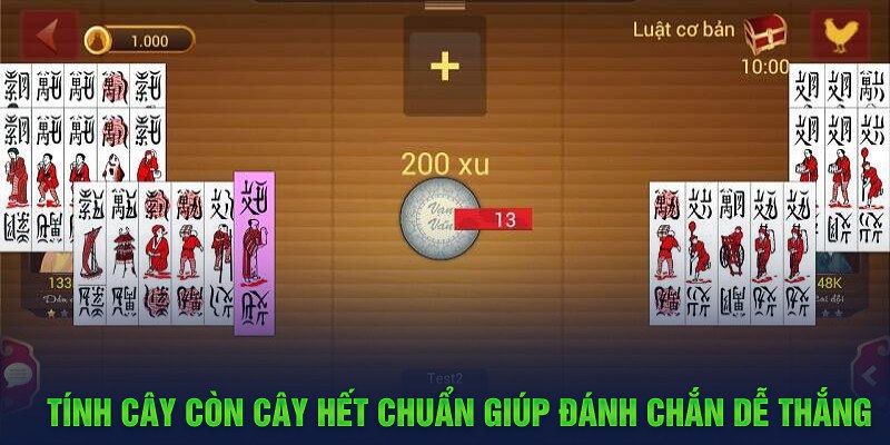 Luật chơi đơn giản của game bài chắn 