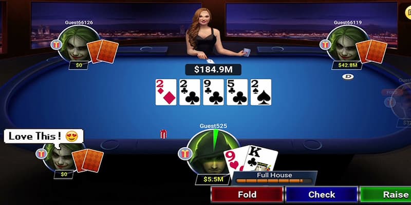 Cách chơi game bài Poker Go88 hiệu quả cao